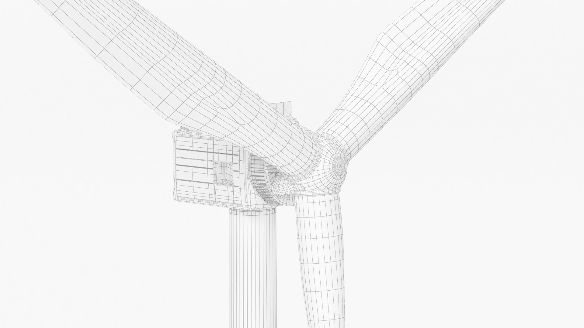 Wind Turbine GE Haliade-X 13MW 3D model_15