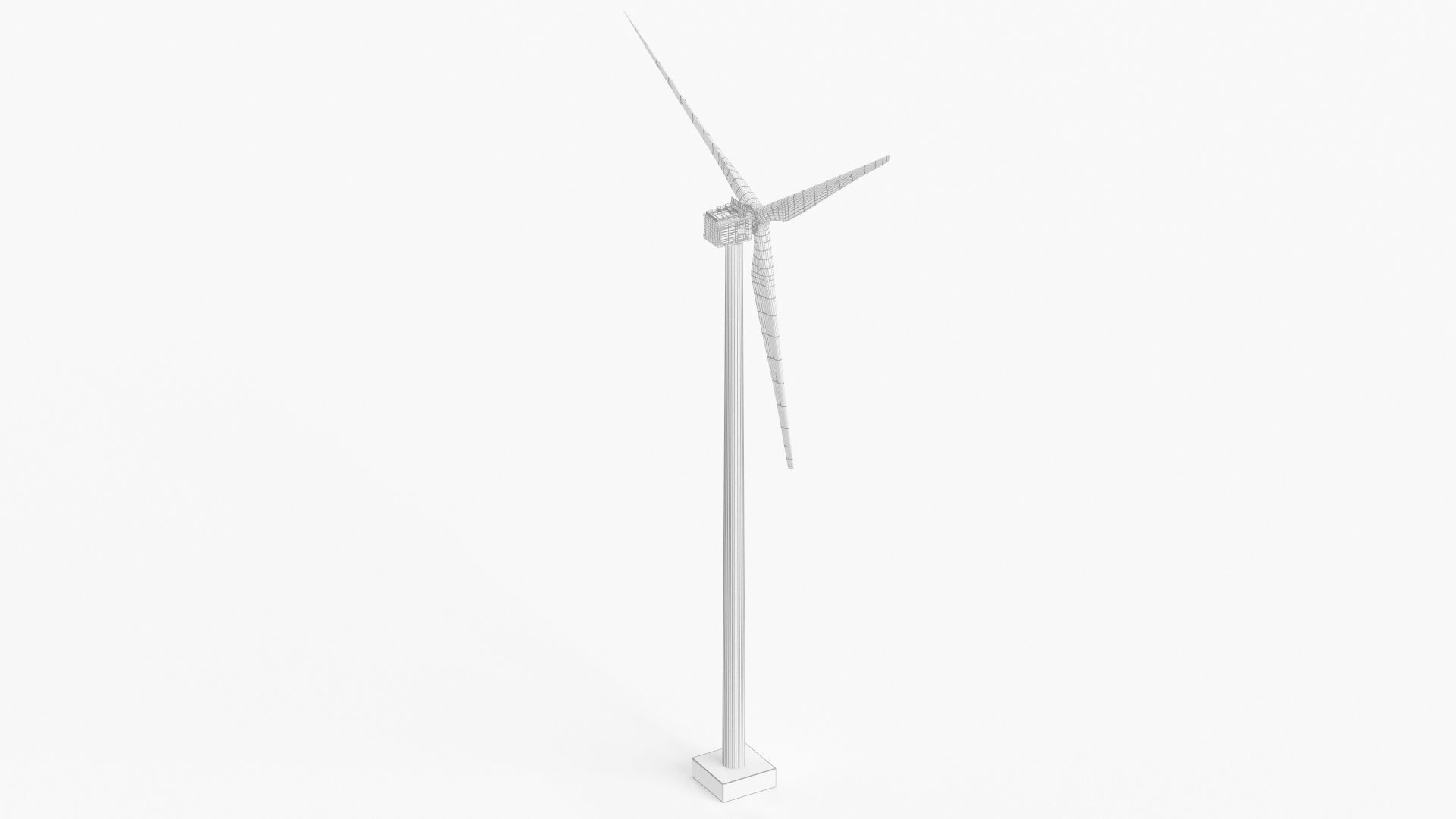 Wind Turbine GE Haliade-X 13MW 3D model_12