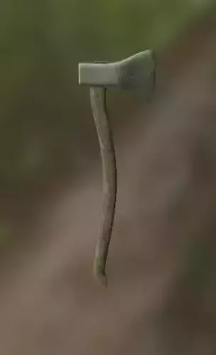 wooden axe