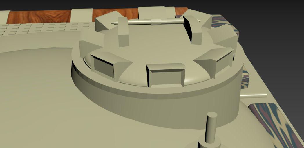 t-72 B tank 3D model_7