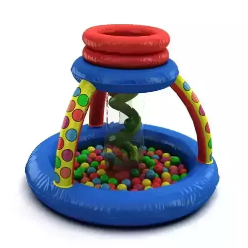 Inflatable Child s Ball Pit 3D model