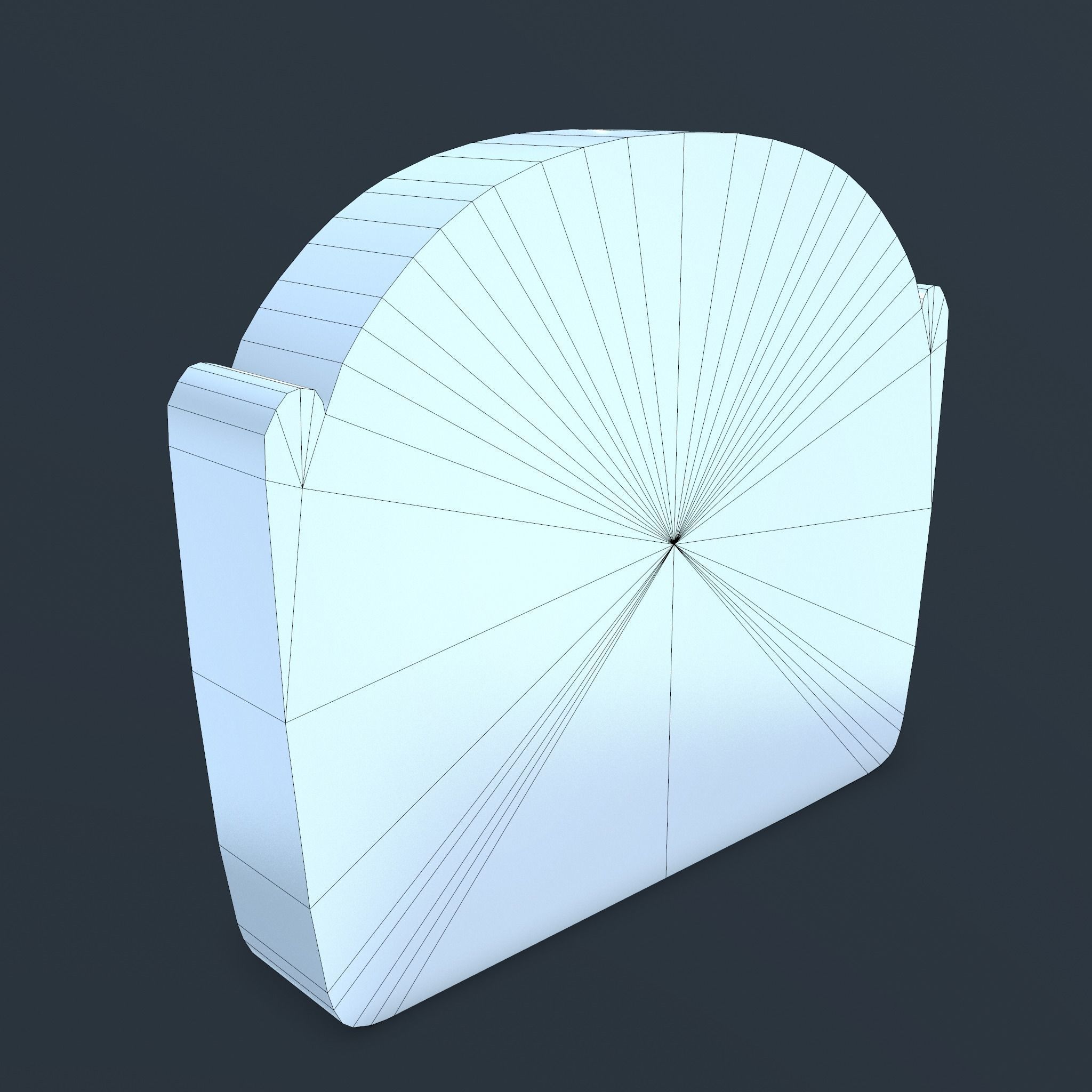 Pound Cake Free low-poly 3D model_30