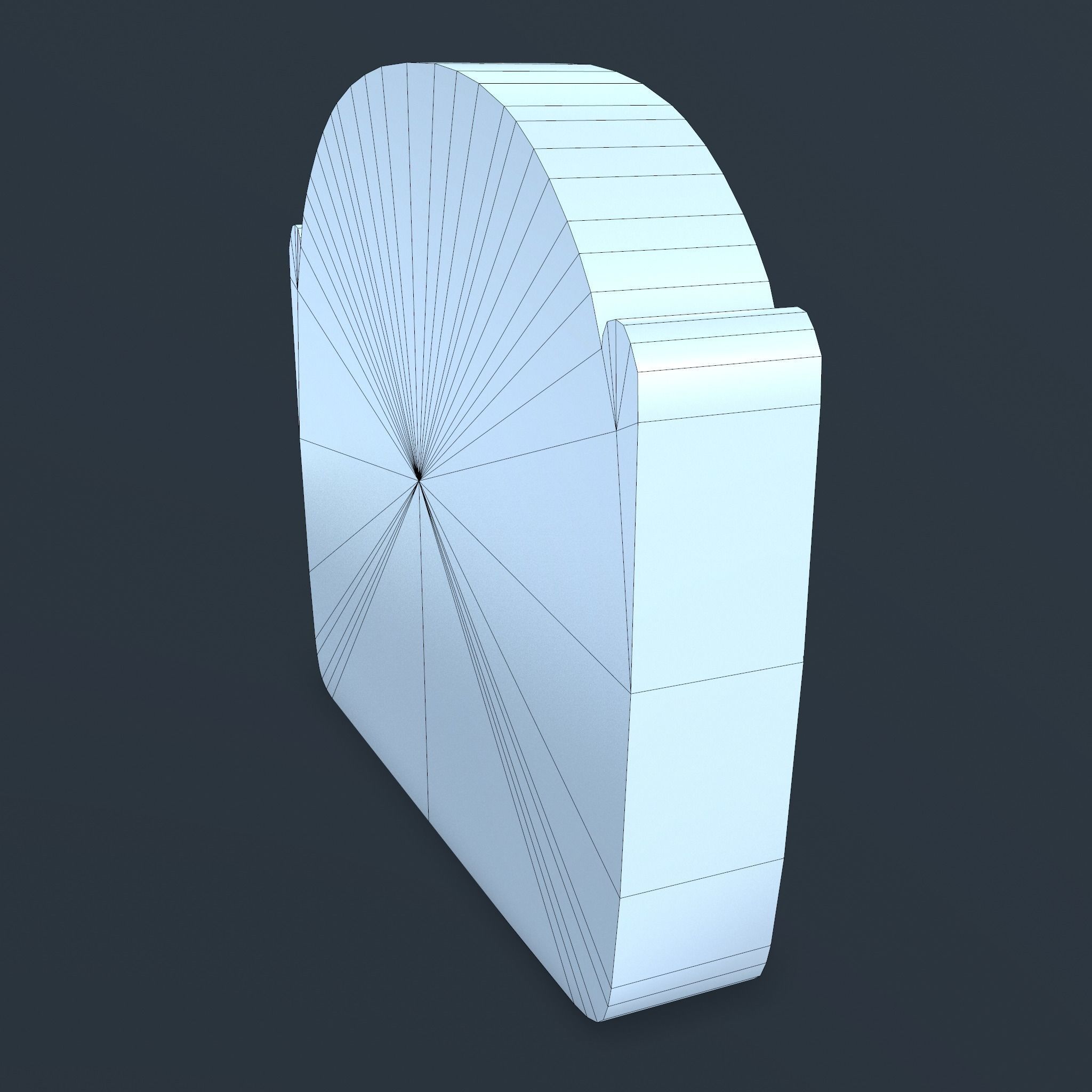 Pound Cake Free low-poly 3D model_29