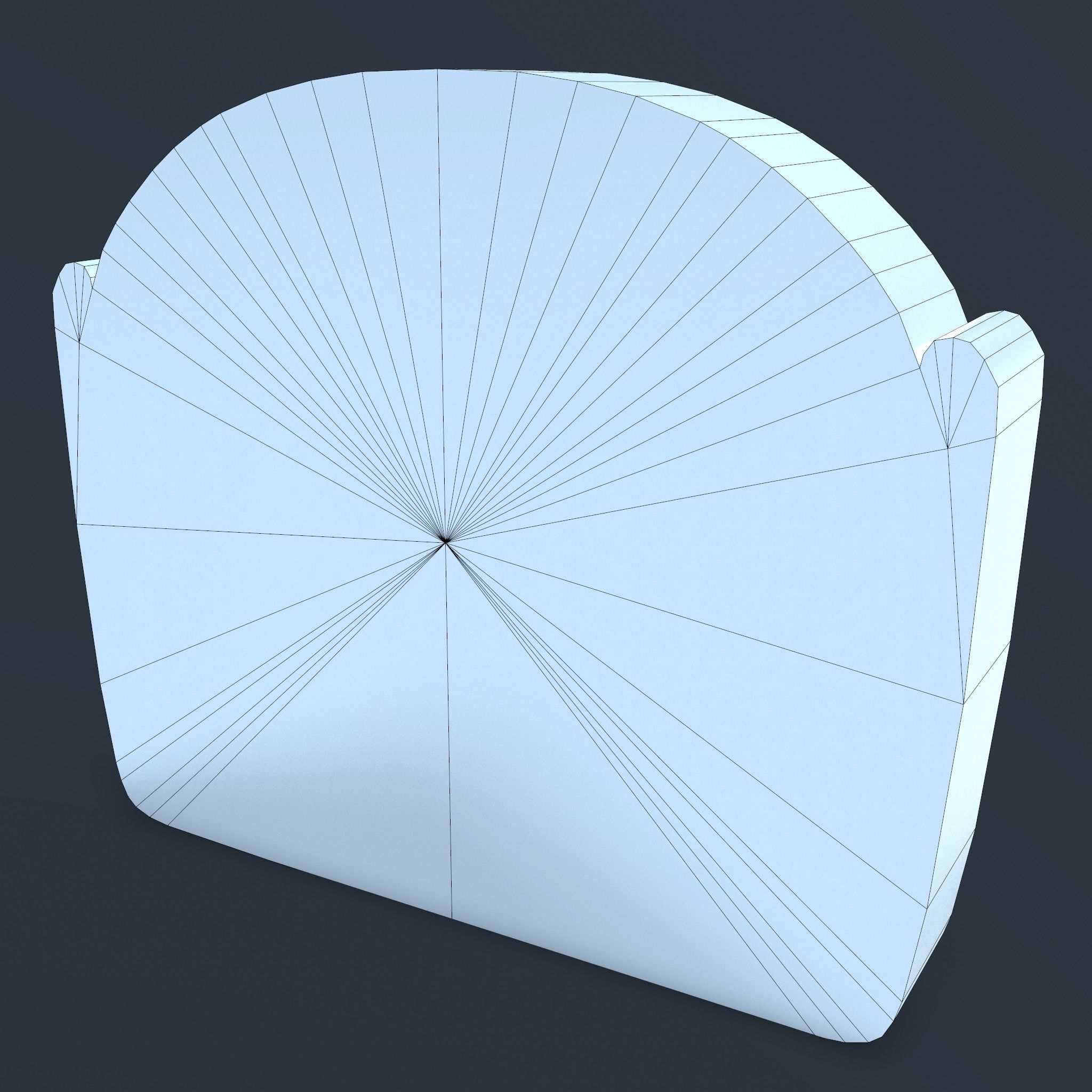 Pound Cake Free low-poly 3D model_28