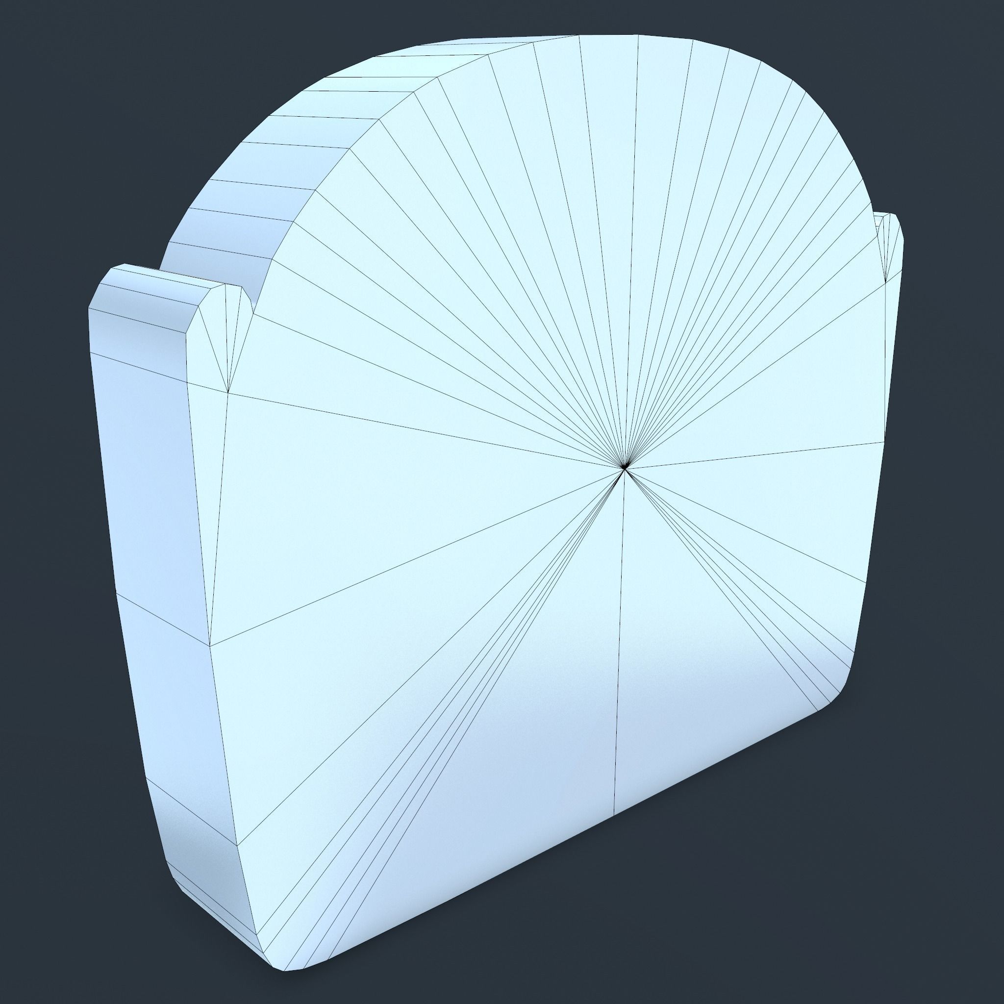 Pound Cake Free low-poly 3D model_27