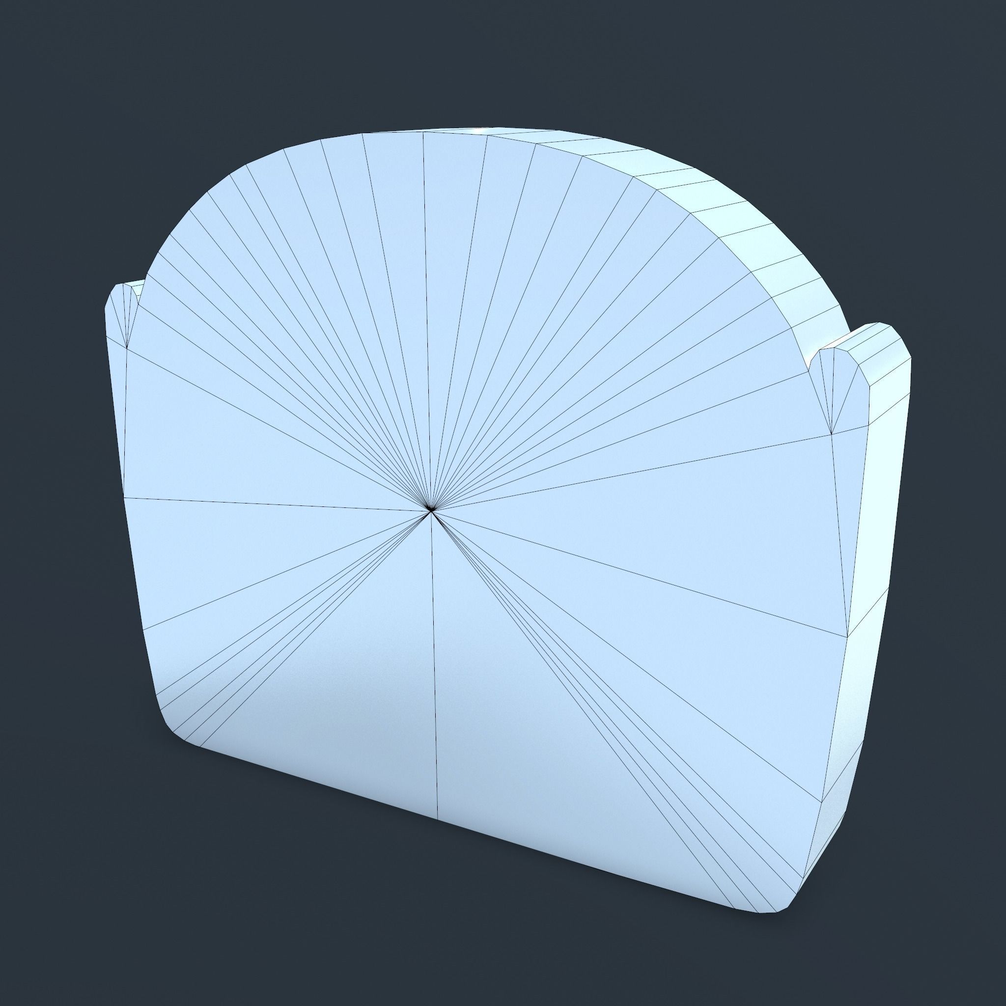 Pound Cake Free low-poly 3D model_20