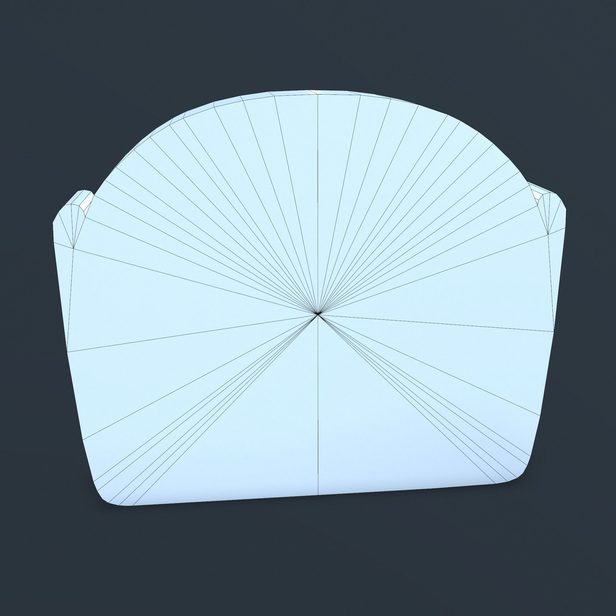 Pound Cake Free low-poly 3D model_21