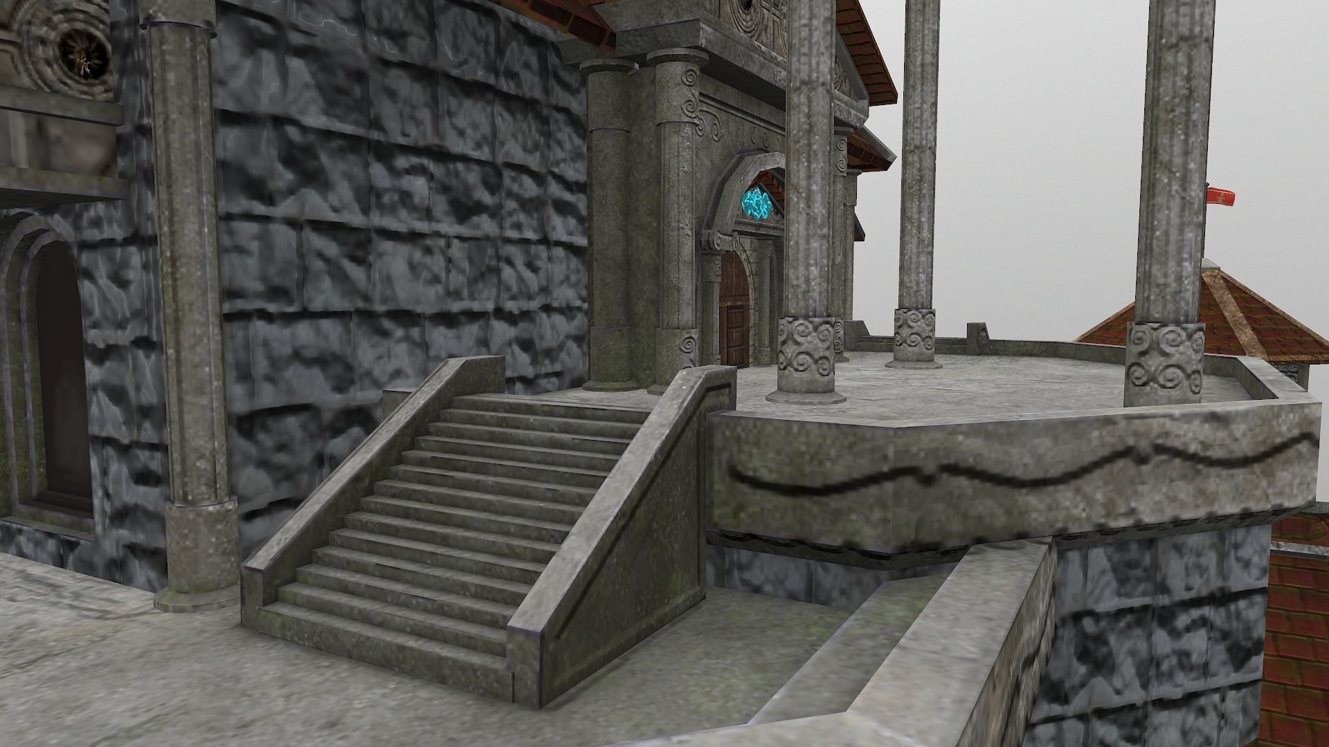  Medieval Castle Level 20 3D model_18