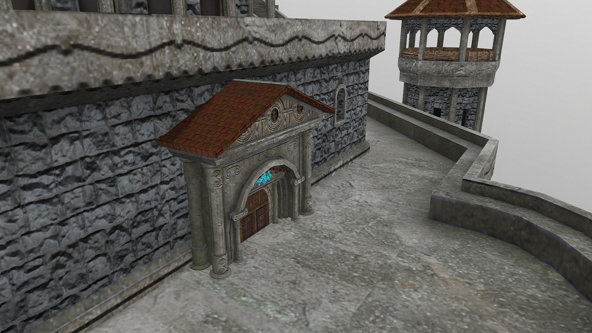  Medieval Castle Level 20 3D model_14