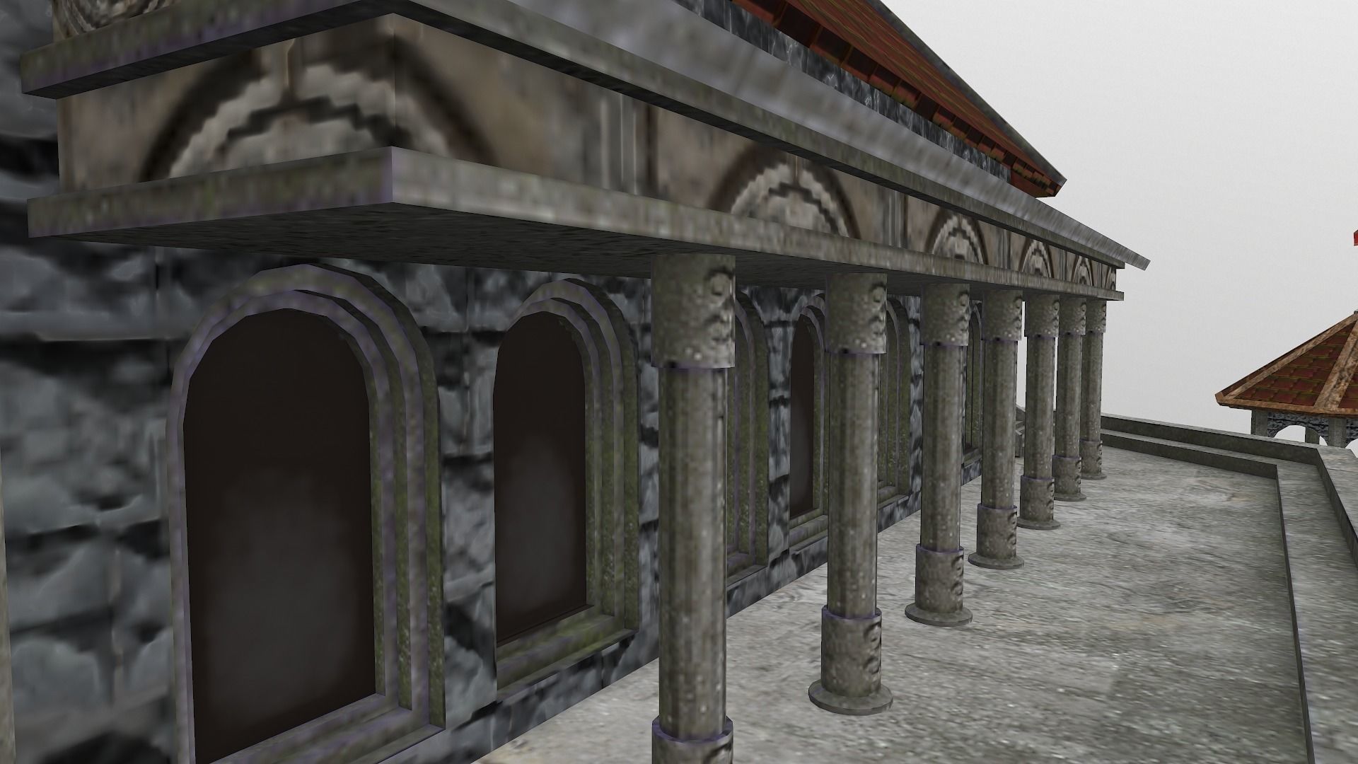  Medieval Castle Level 20 3D model_17