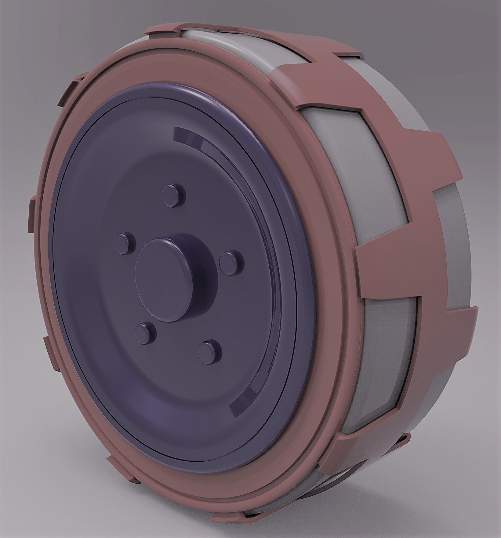 Mini Excavator 3D model_6