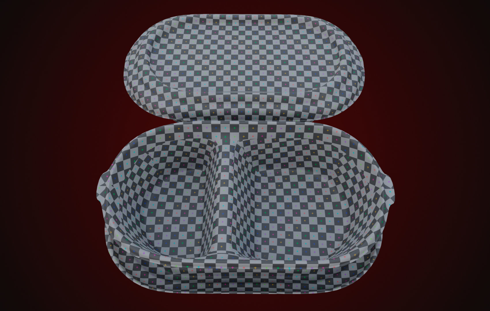 Styrofoam Disposable - Food Container 3D model_25