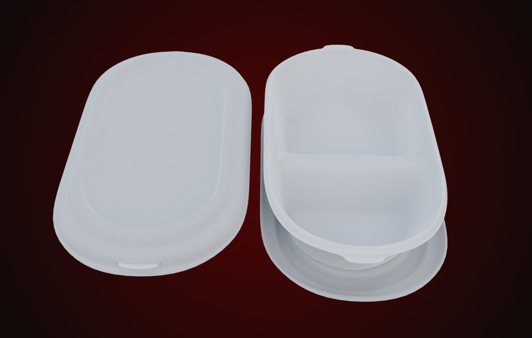 Styrofoam Disposable - Food Container 3D model_29