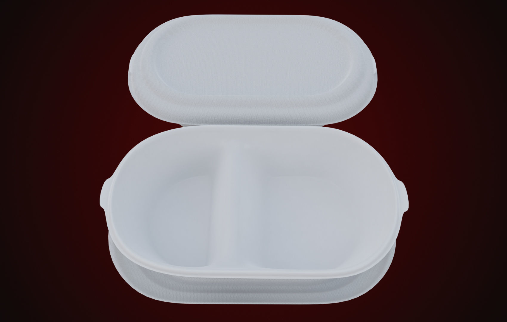 Styrofoam Disposable - Food Container 3D model_31