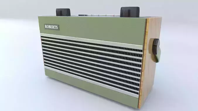 Roberts Rambler Digital radio 3D model