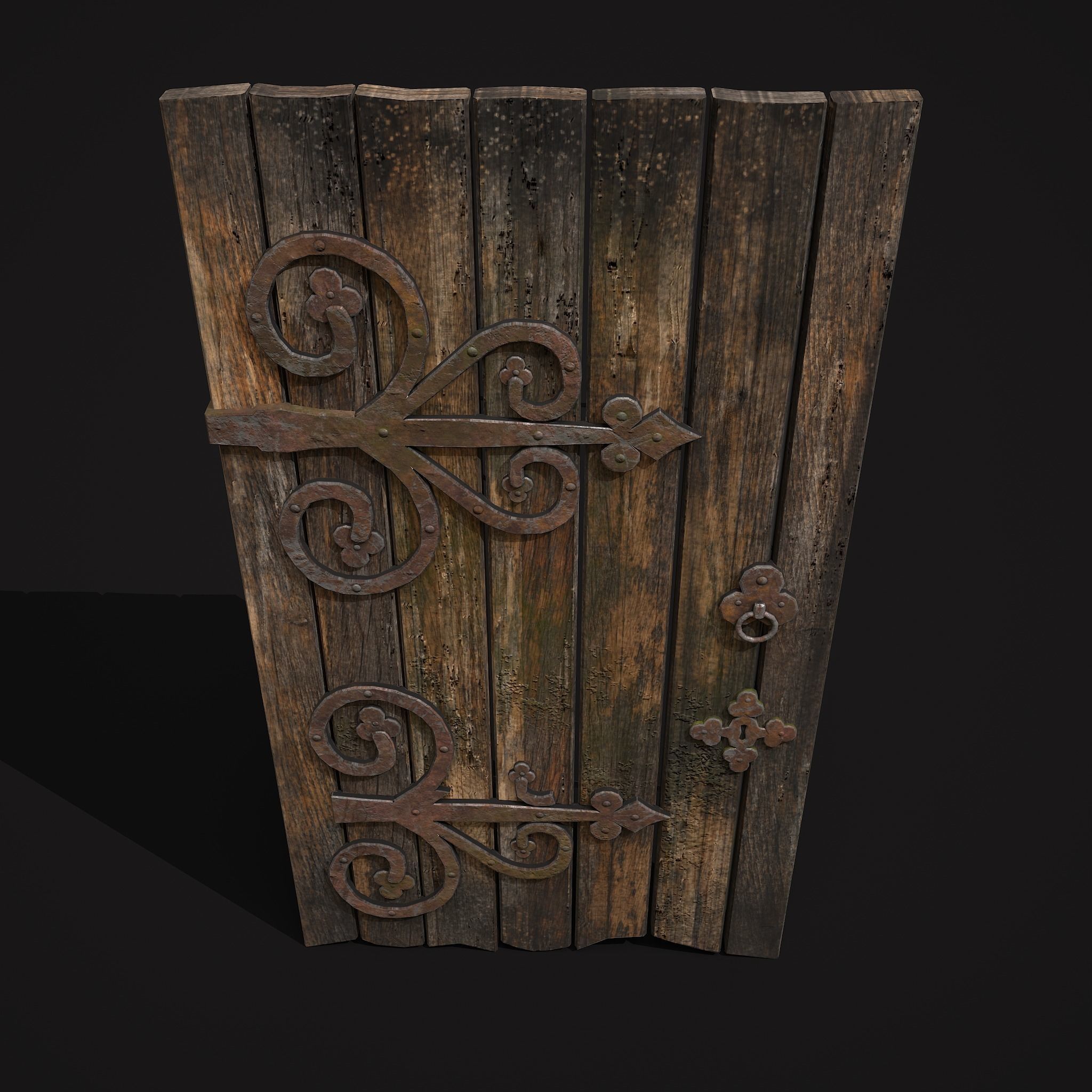 Medieval Exterior Decor 3D Model Collection_44