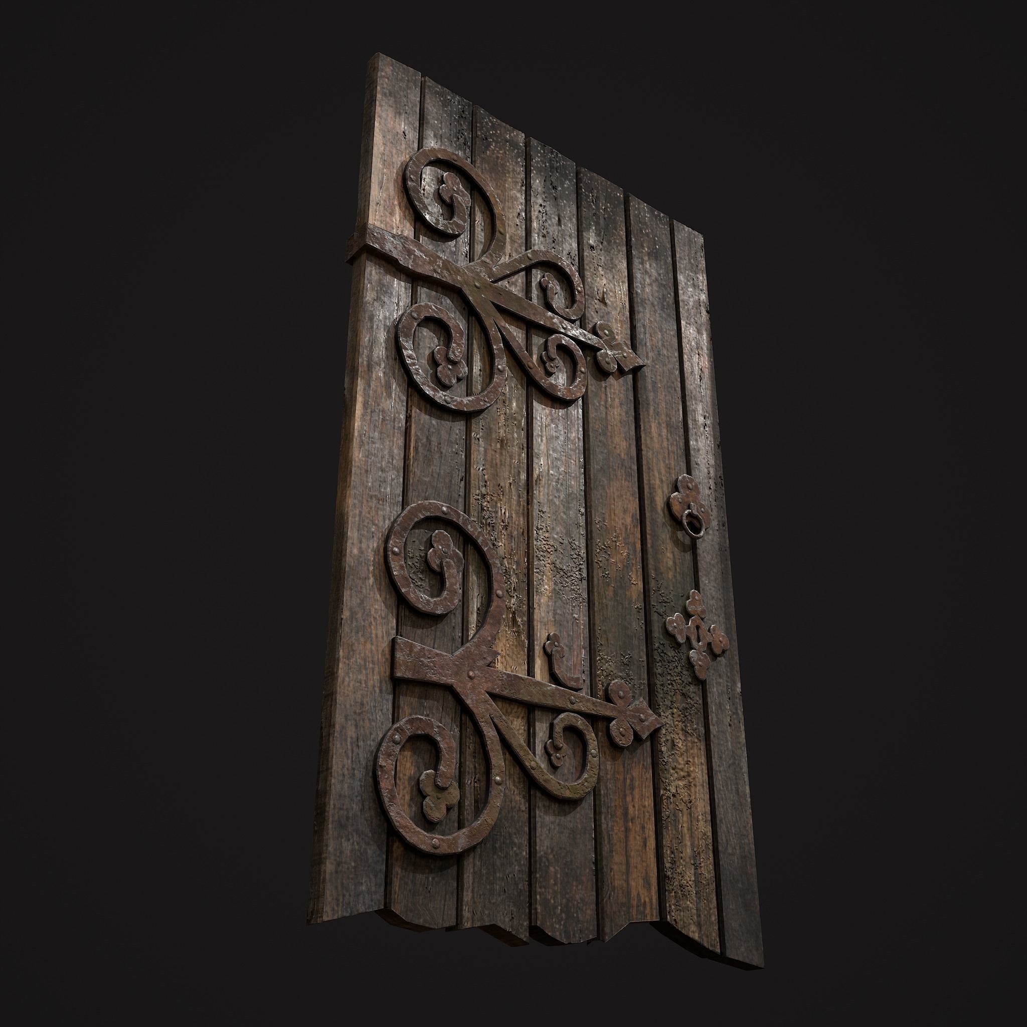 Medieval Exterior Decor 3D Model Collection_48