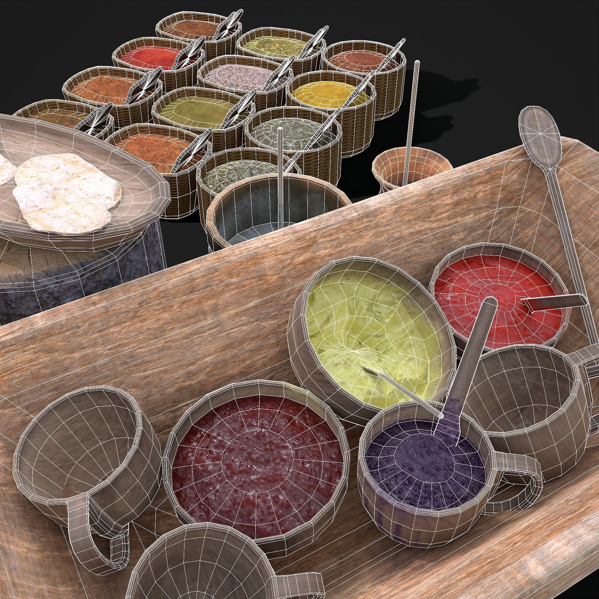 Medieval Exterior Decor 3D Model Collection_37