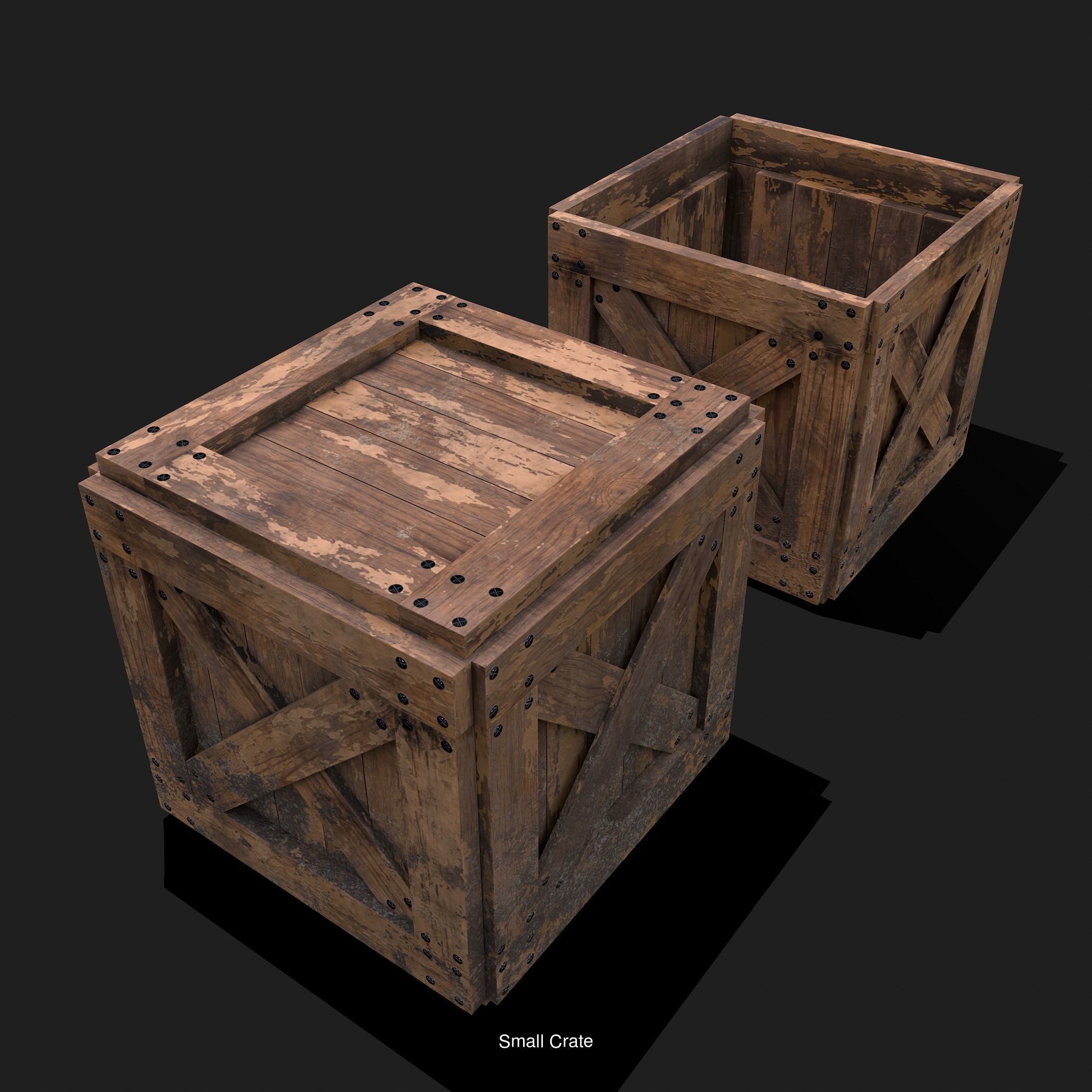 Medieval Exterior Decor 3D Model Collection_18
