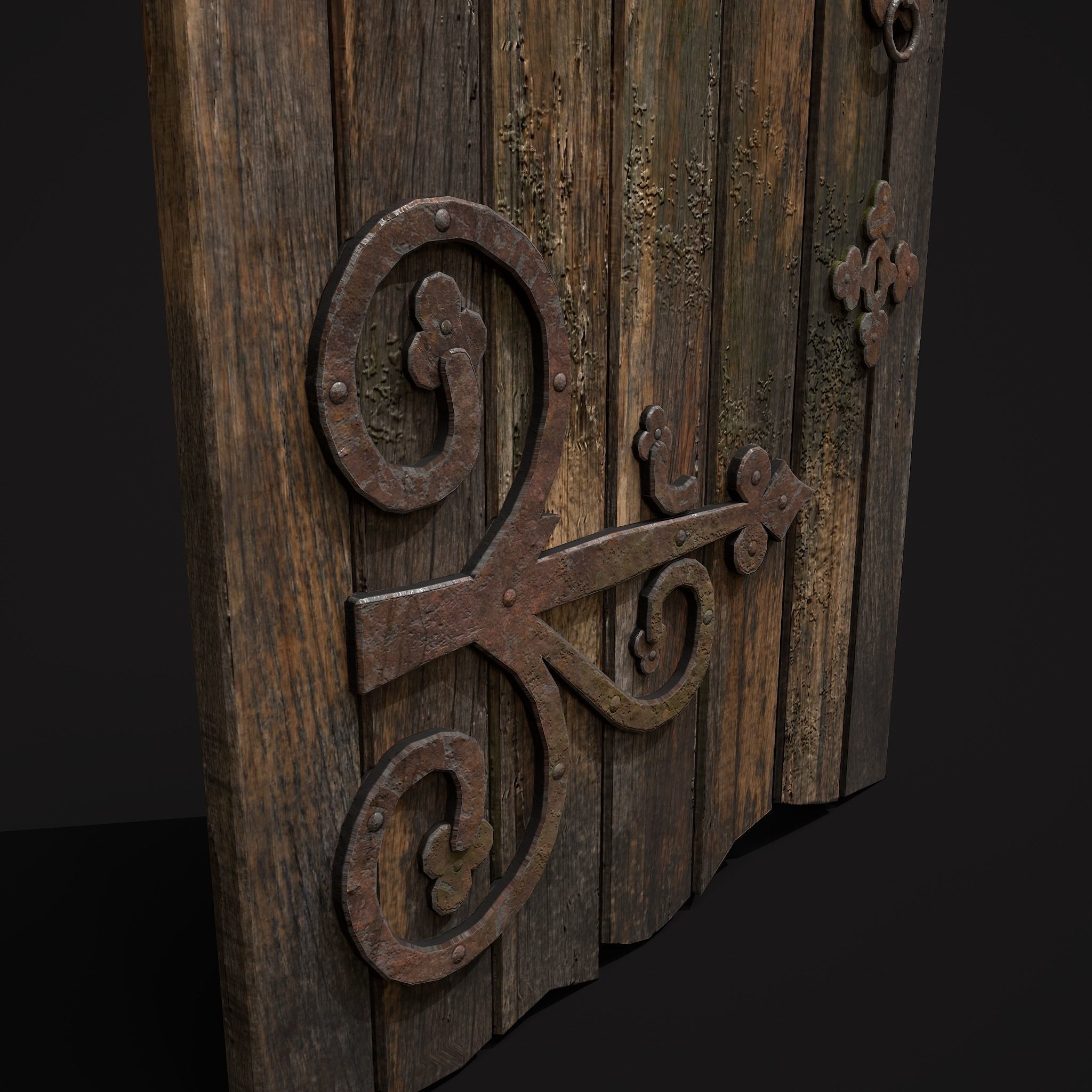 Medieval Exterior Decor 3D Model Collection_43