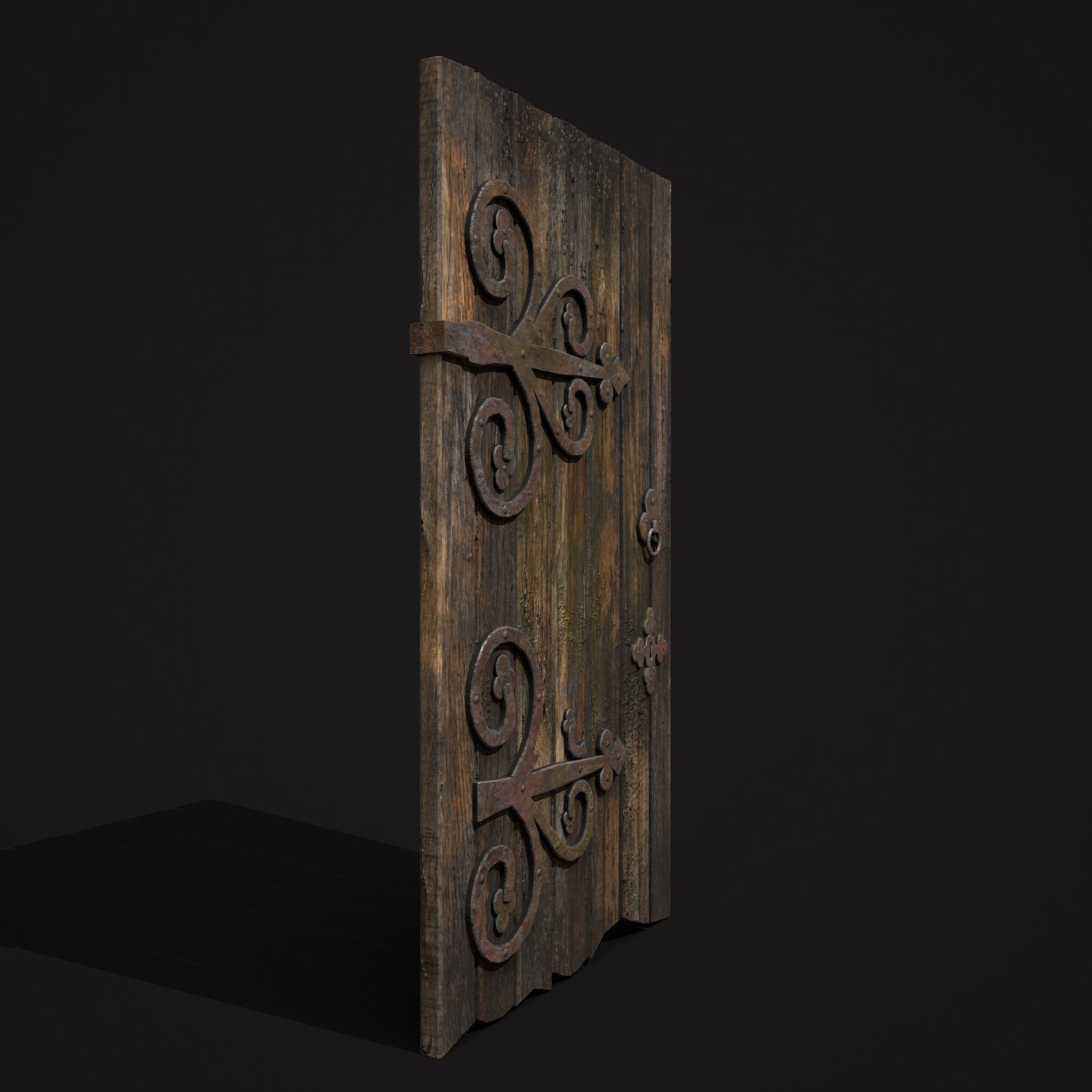 Medieval Exterior Decor 3D Model Collection_42