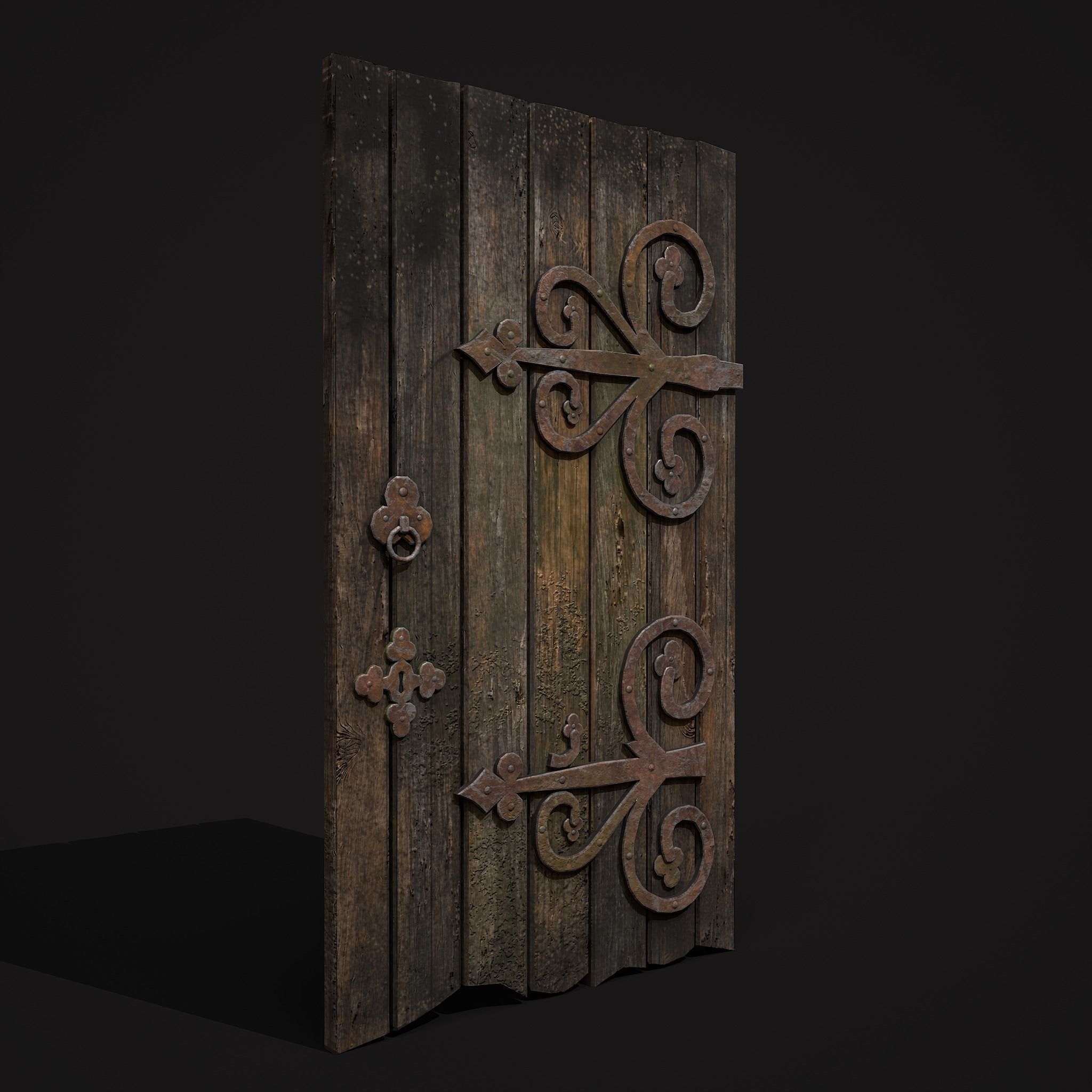 Medieval Exterior Decor 3D Model Collection_39