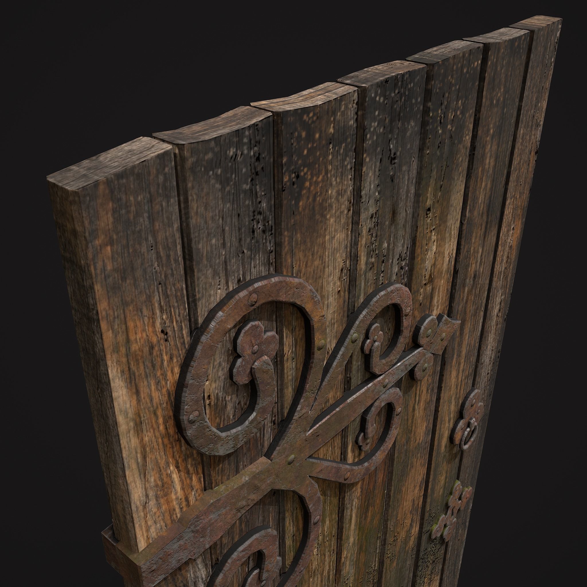 Medieval Exterior Decor 3D Model Collection_45