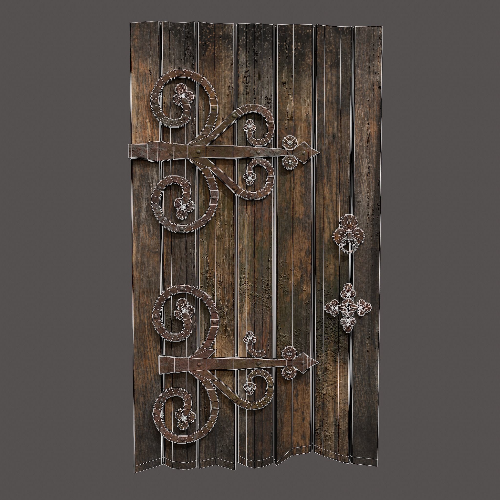 Medieval Exterior Decor 3D Model Collection_50