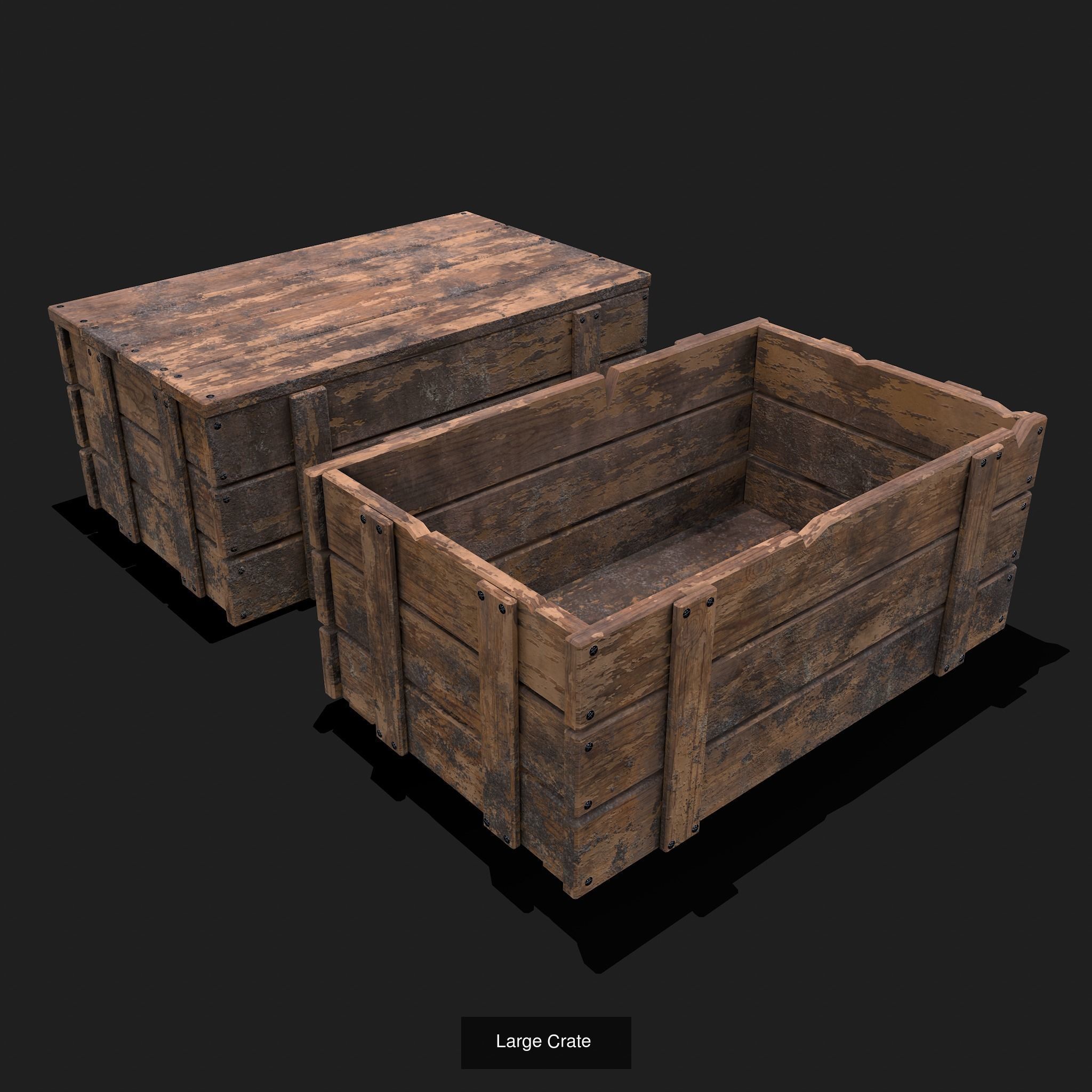 Medieval Exterior Decor 3D Model Collection_17