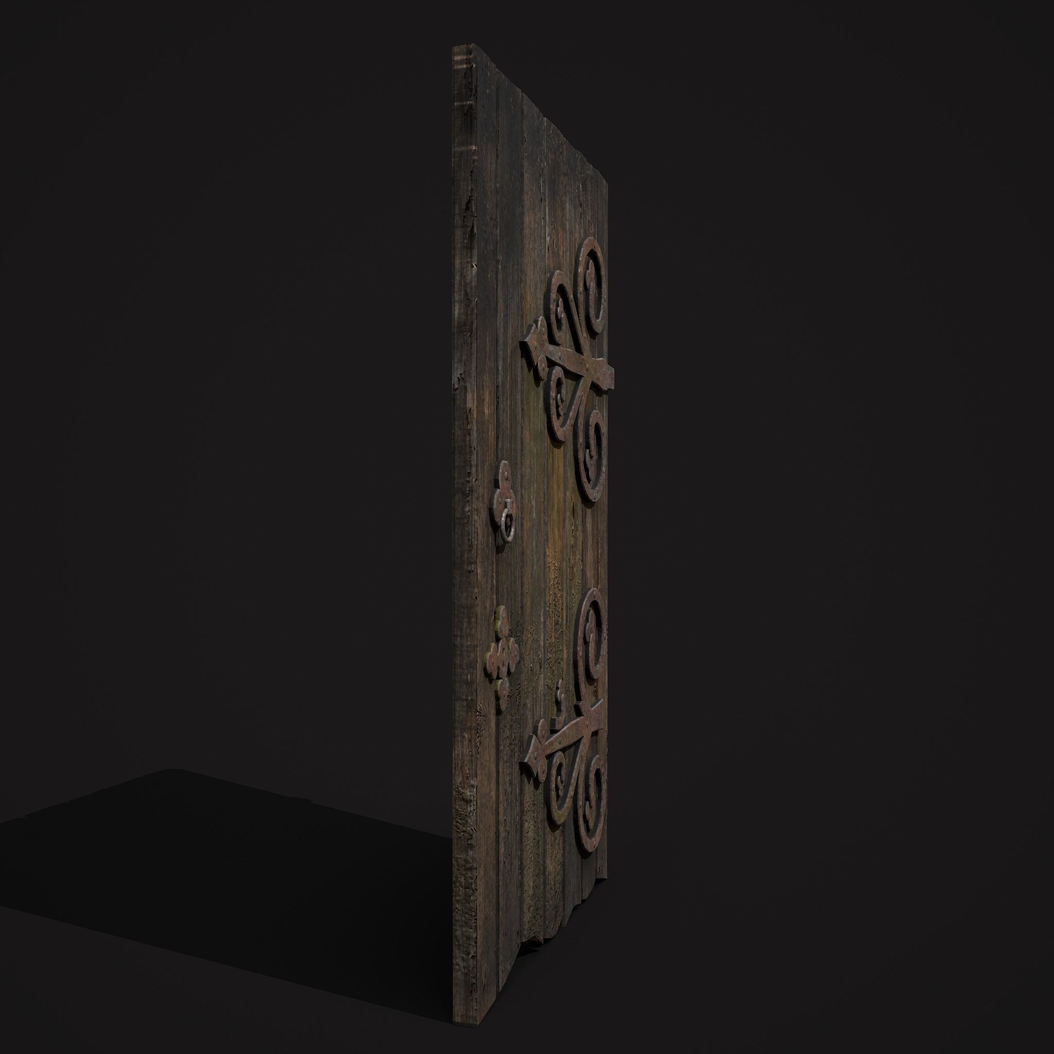 Medieval Exterior Decor 3D Model Collection_40