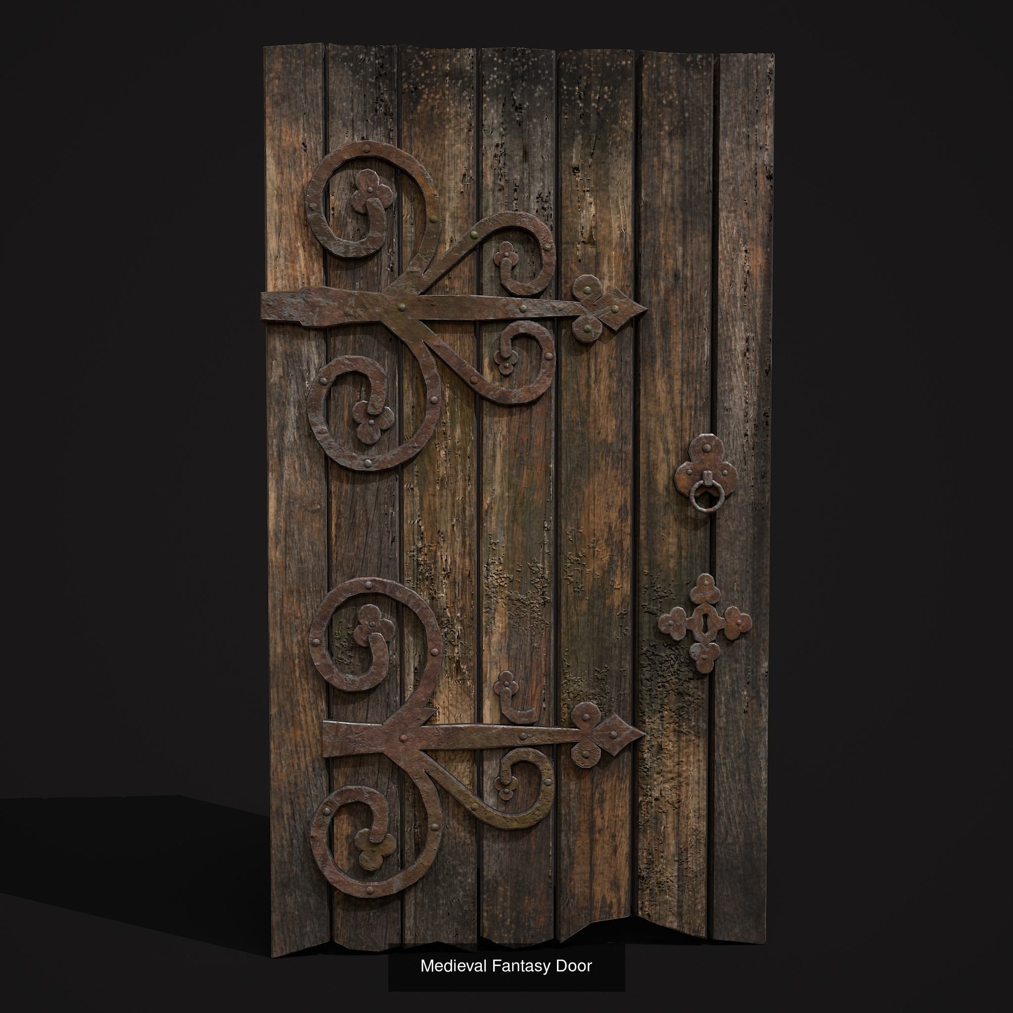 Medieval Exterior Decor 3D Model Collection_15