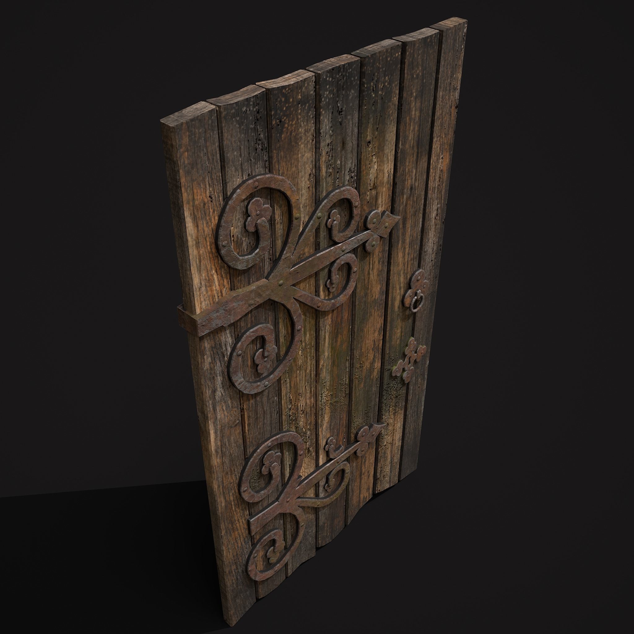 Medieval Exterior Decor 3D Model Collection_46