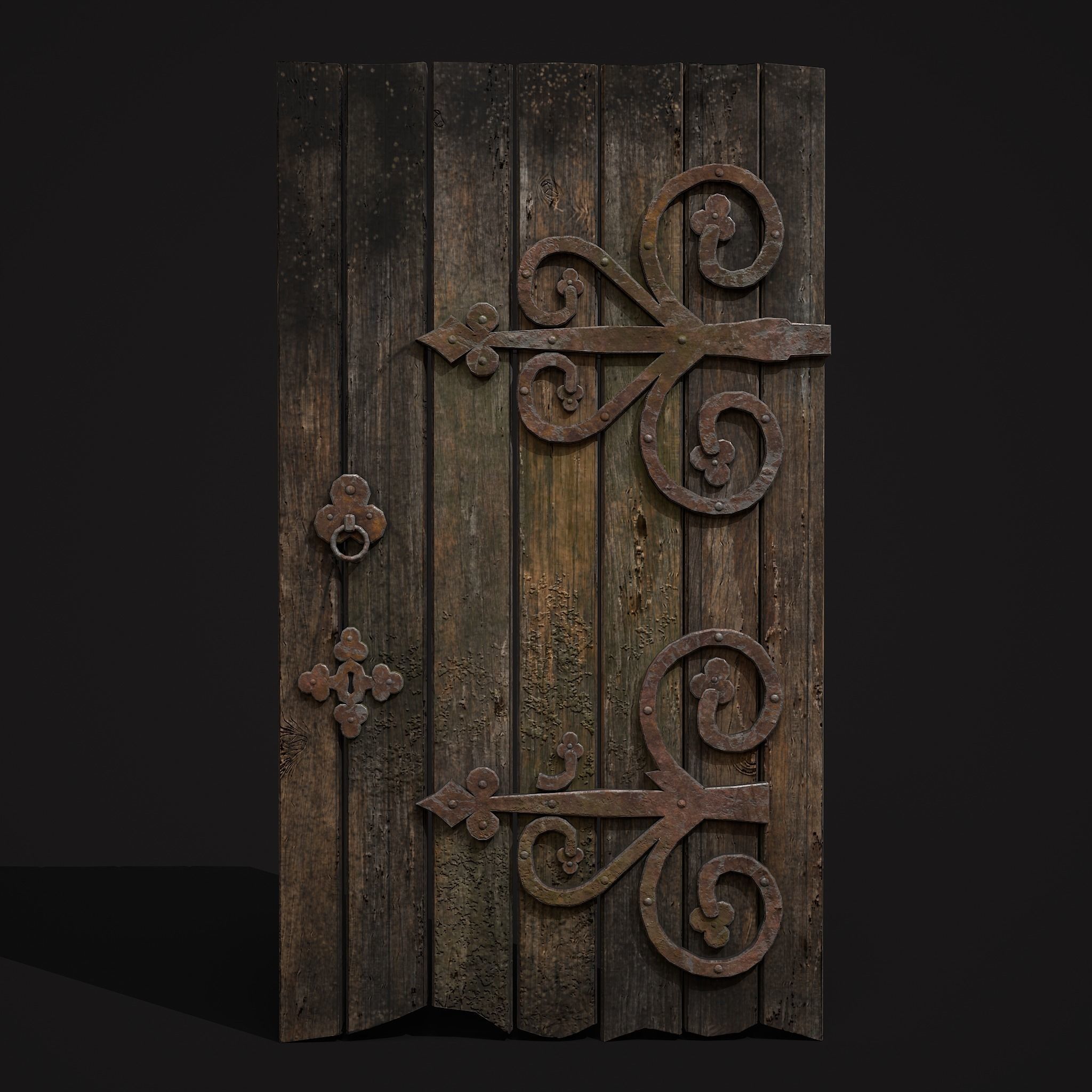 Medieval Exterior Decor 3D Model Collection_38