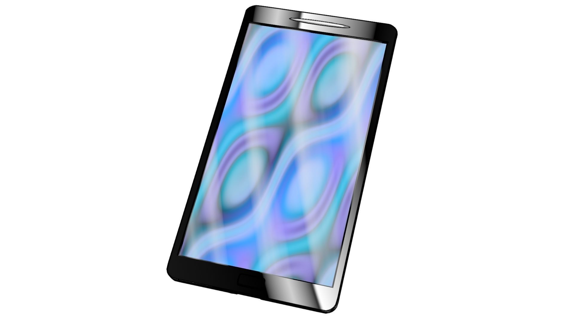Generic Smartphone Free 3D model_4
