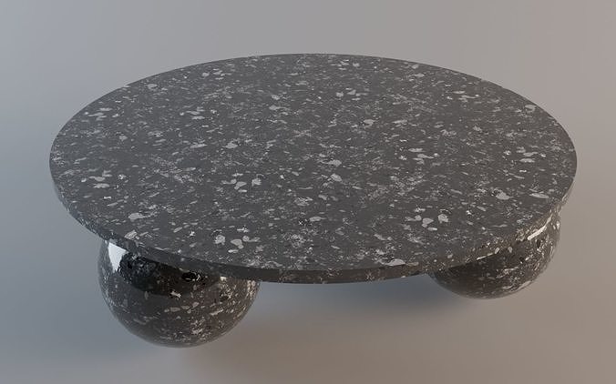 table marble coffee Free 3D model