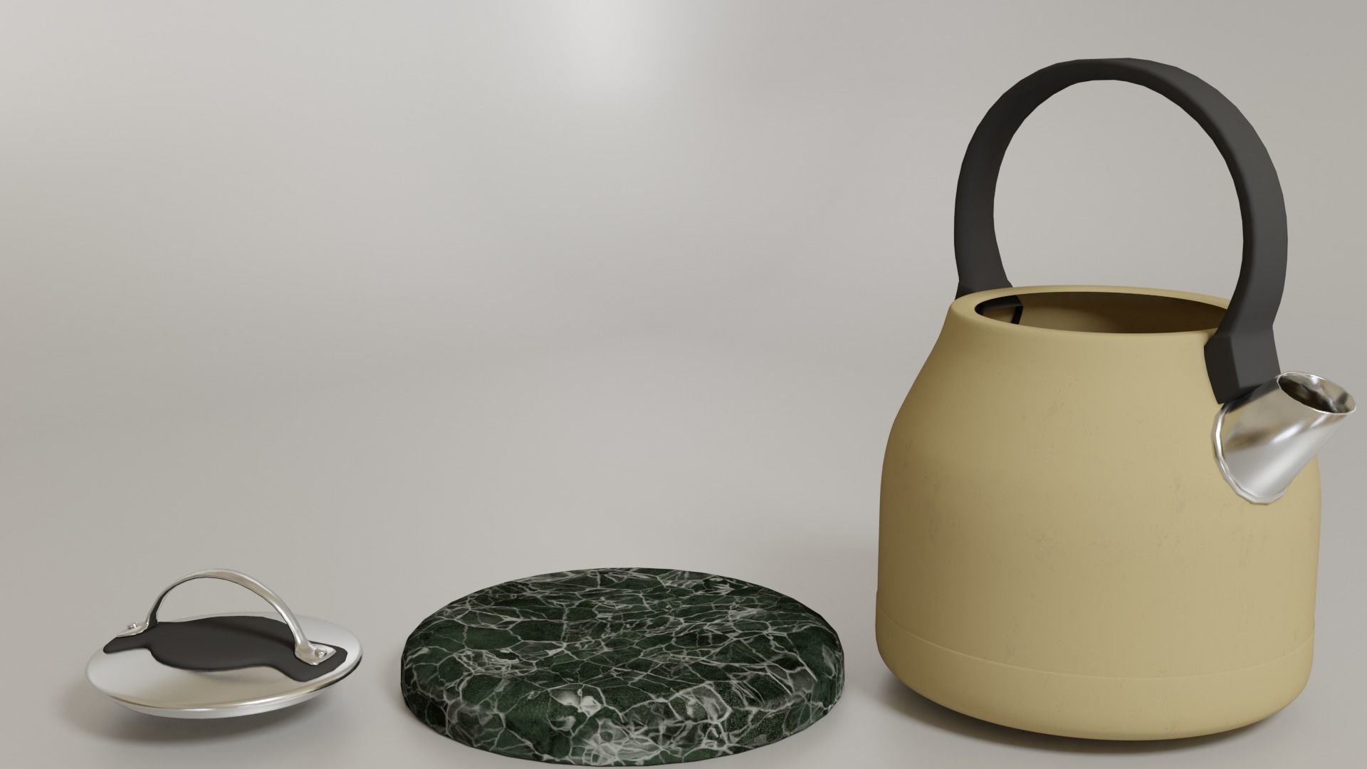 teapot on base 3D model_5