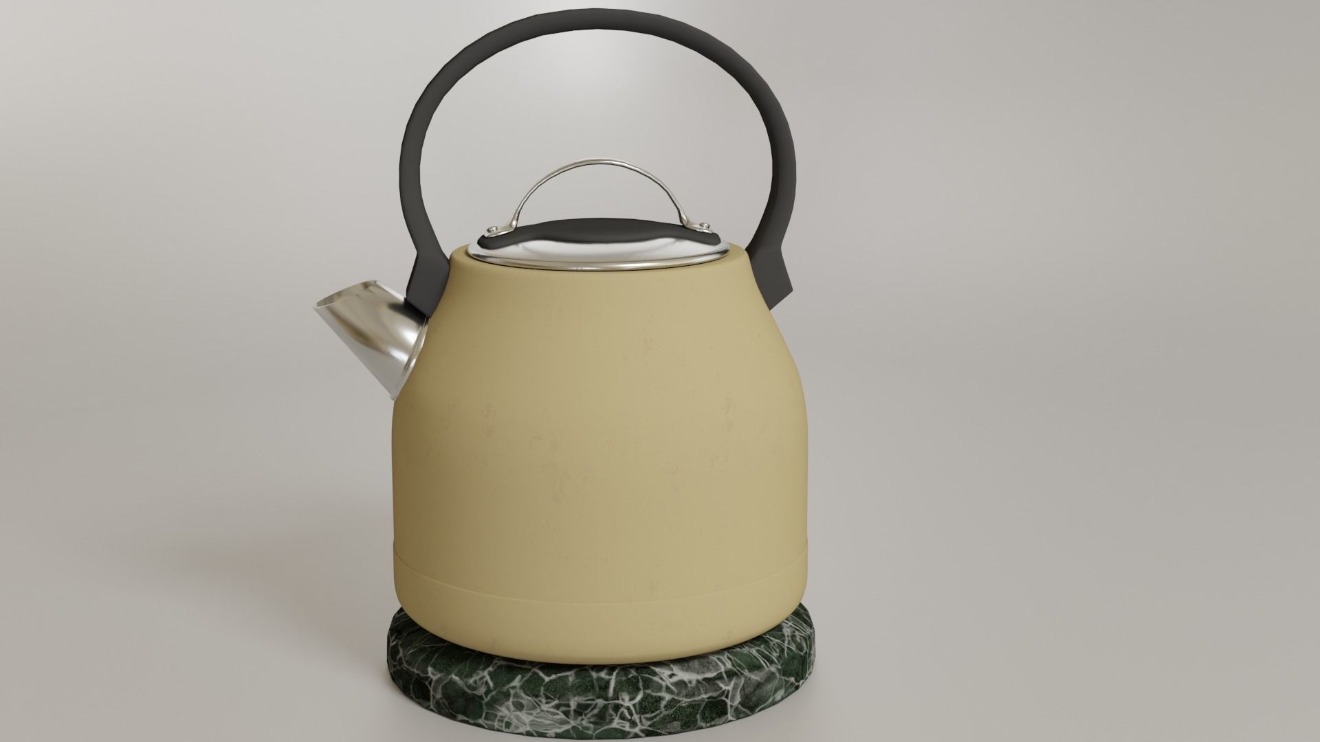 teapot on base 3D model_3