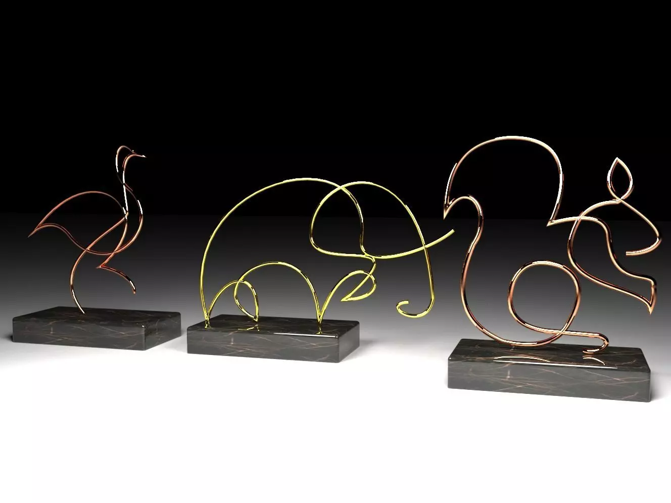 akccessories animals  3D model_0