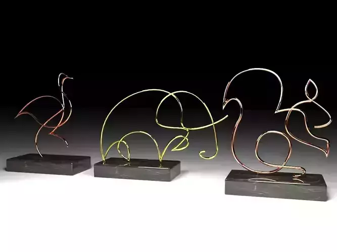 akccessories animals  3D model