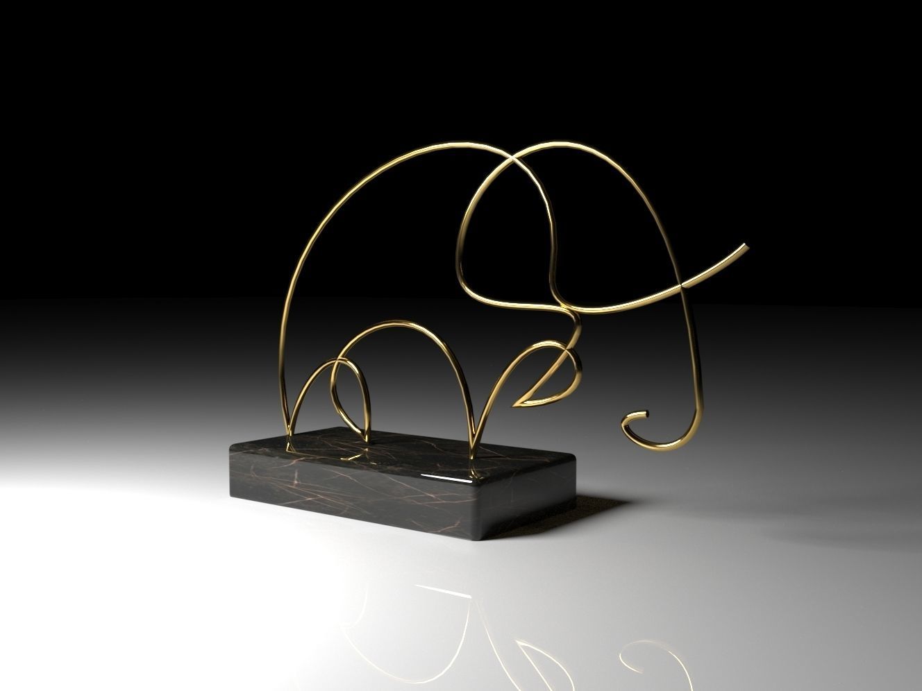 akccessories animals  3D model_2