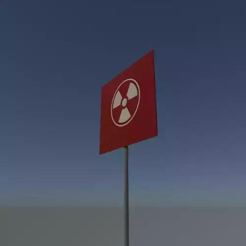 Radiation sign