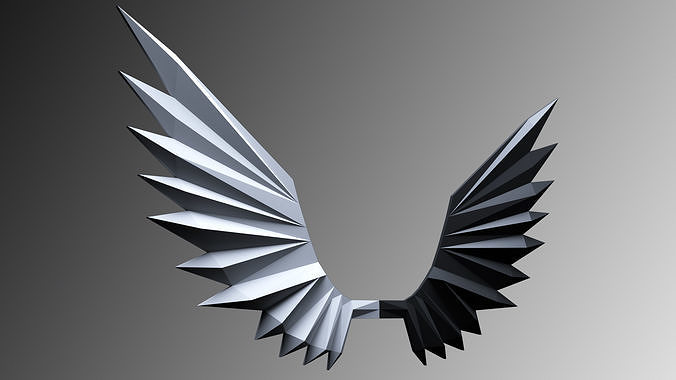 Wings Papercraft 3D 3D model