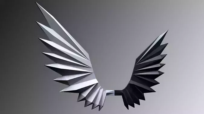 Wings Papercraft 3D 3D model
