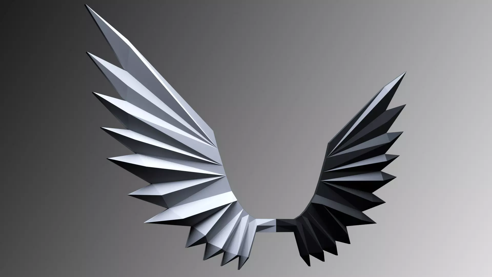 Wings Papercraft 3D 3D model_0