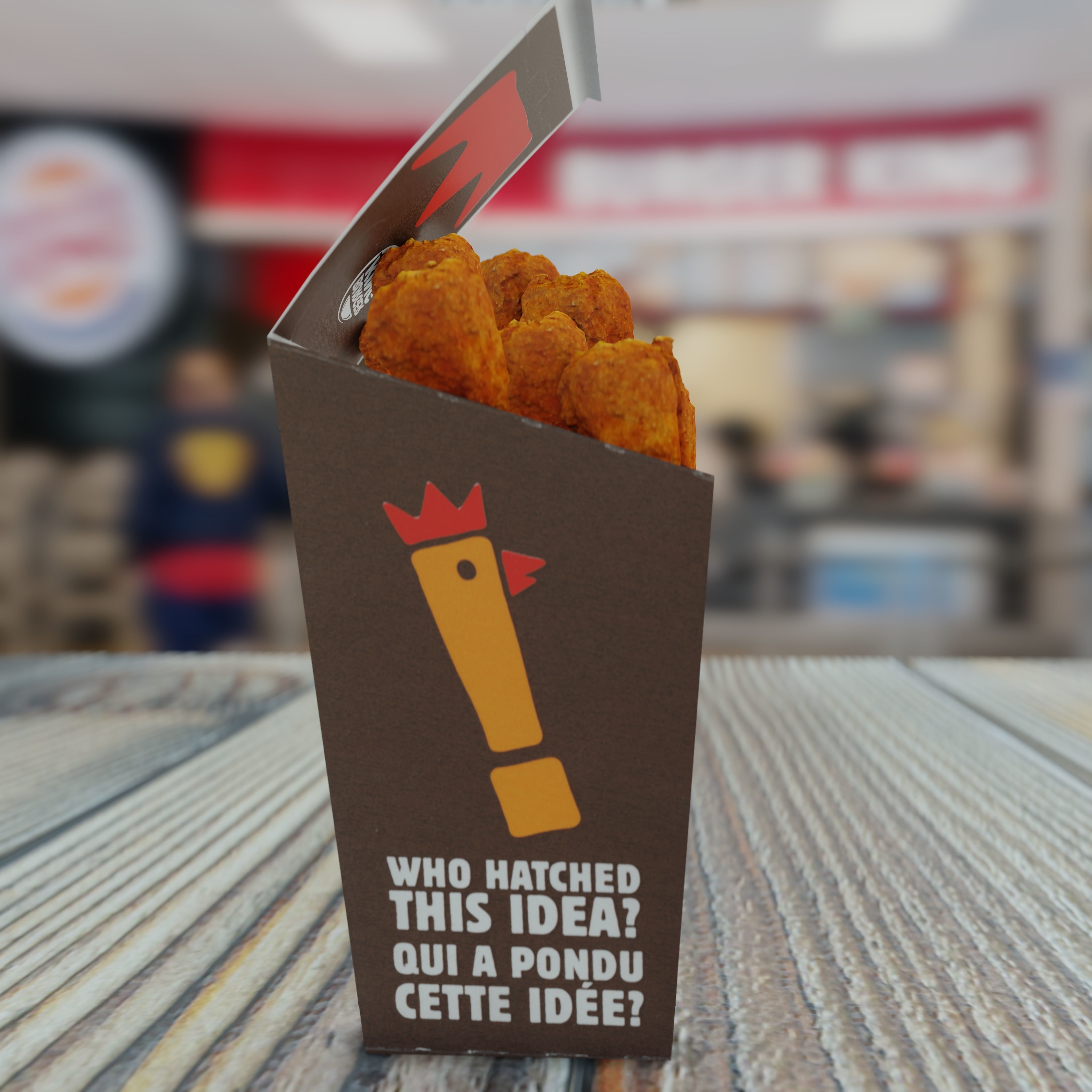 Burger King Chicken Fries Photorealistic Low Poly PBR Low-poly 3D model_37