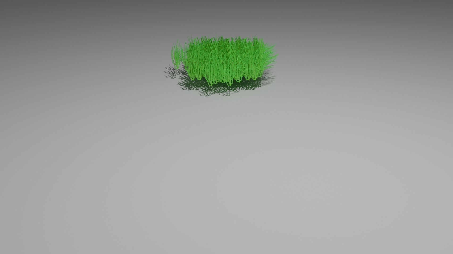 Bush grass  FREE  Free low-poly 3D model_1