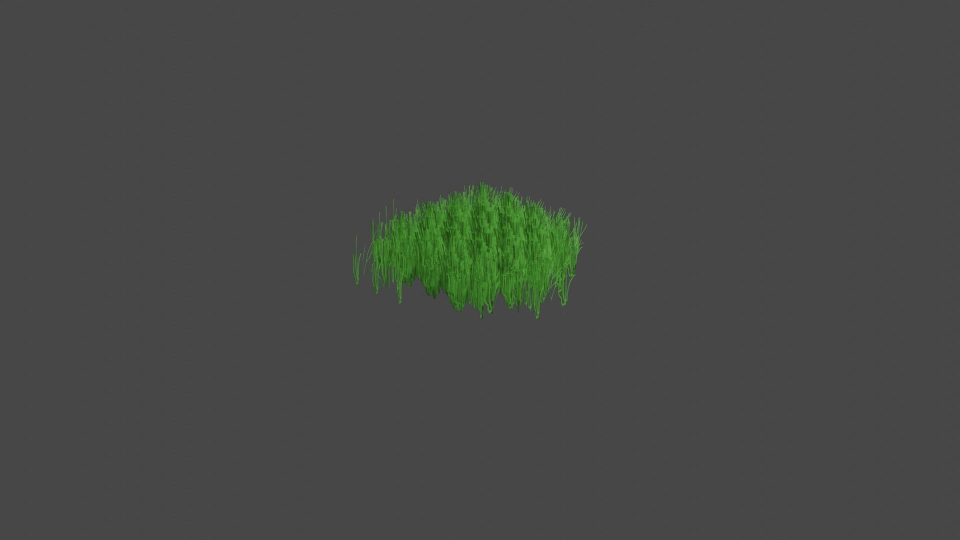 Bush grass  FREE  Free low-poly 3D model_2