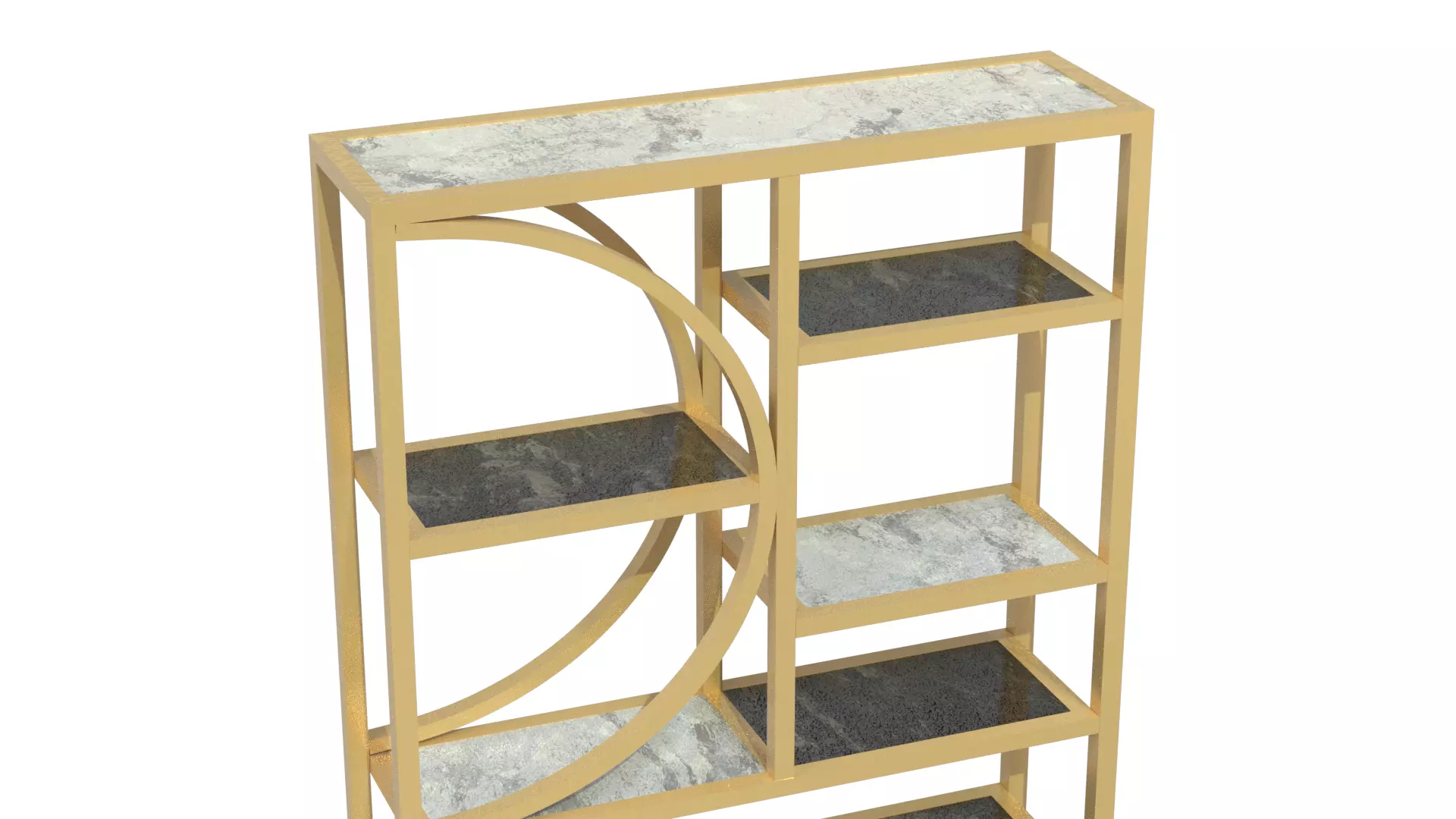bookshelf branch Low-poly 3D model