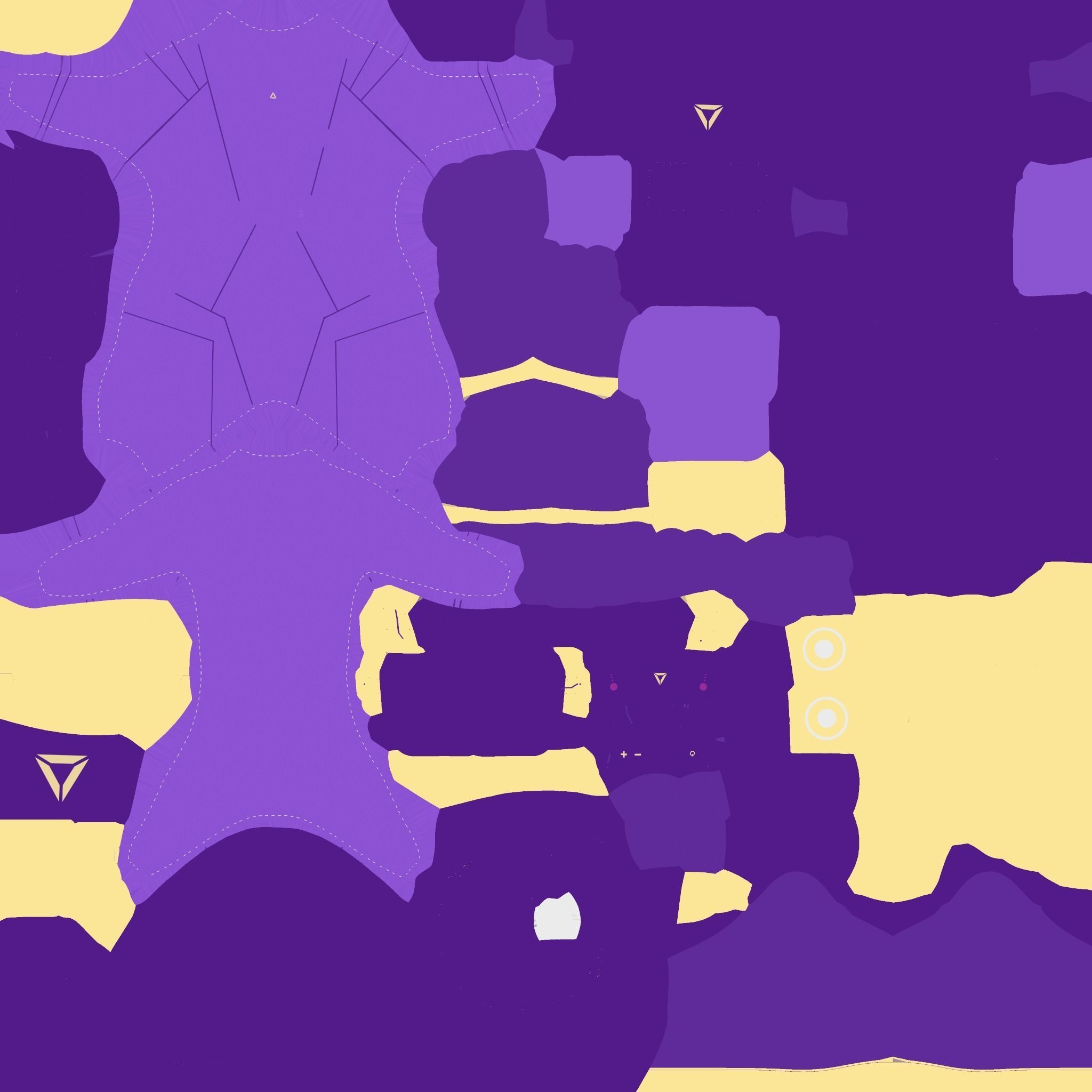 Astronaut Outfit 06 - Purple Gold - Character Design Fashion Low-poly 3D model_20