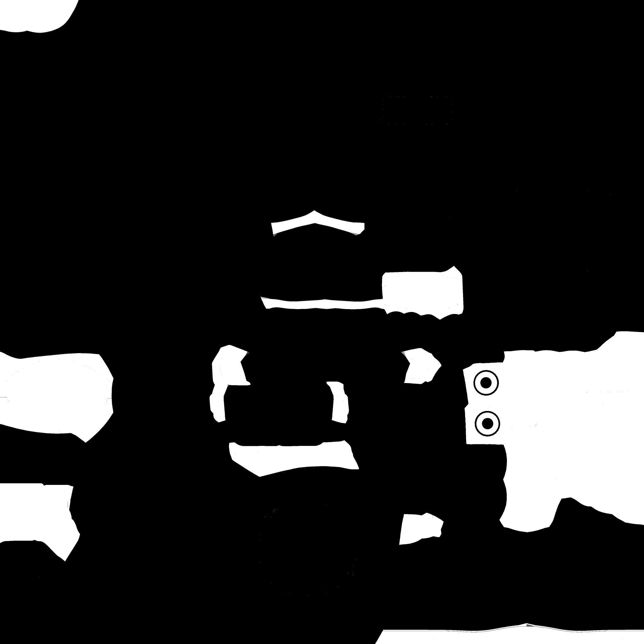 Astronaut Outfit 07 - White Gold - Character Design Fashion Low-poly 3D model_23